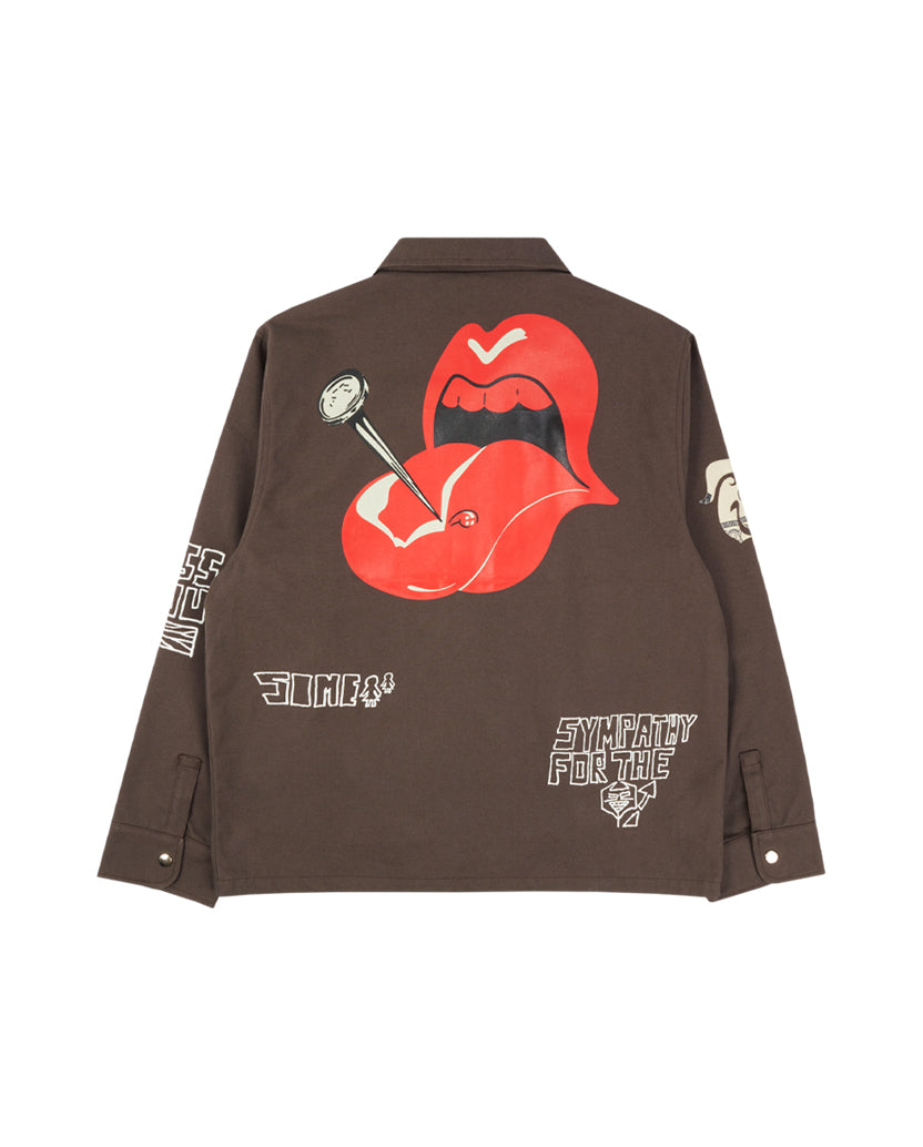 '74 Logo Canvas Jacket Back