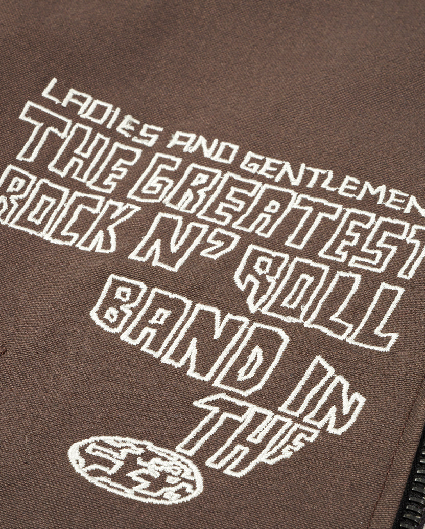 '74 Logo Canvas Jacket Front Detail