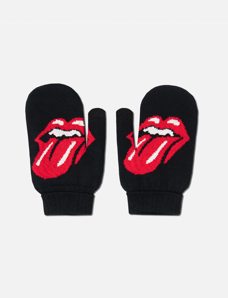 Classic Tounge Knitted Intarsia Mittens