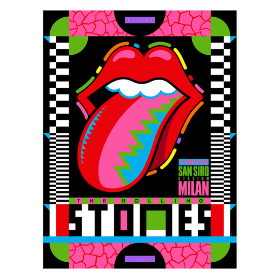 Milan SIXTY Tour 2022 Lithograph