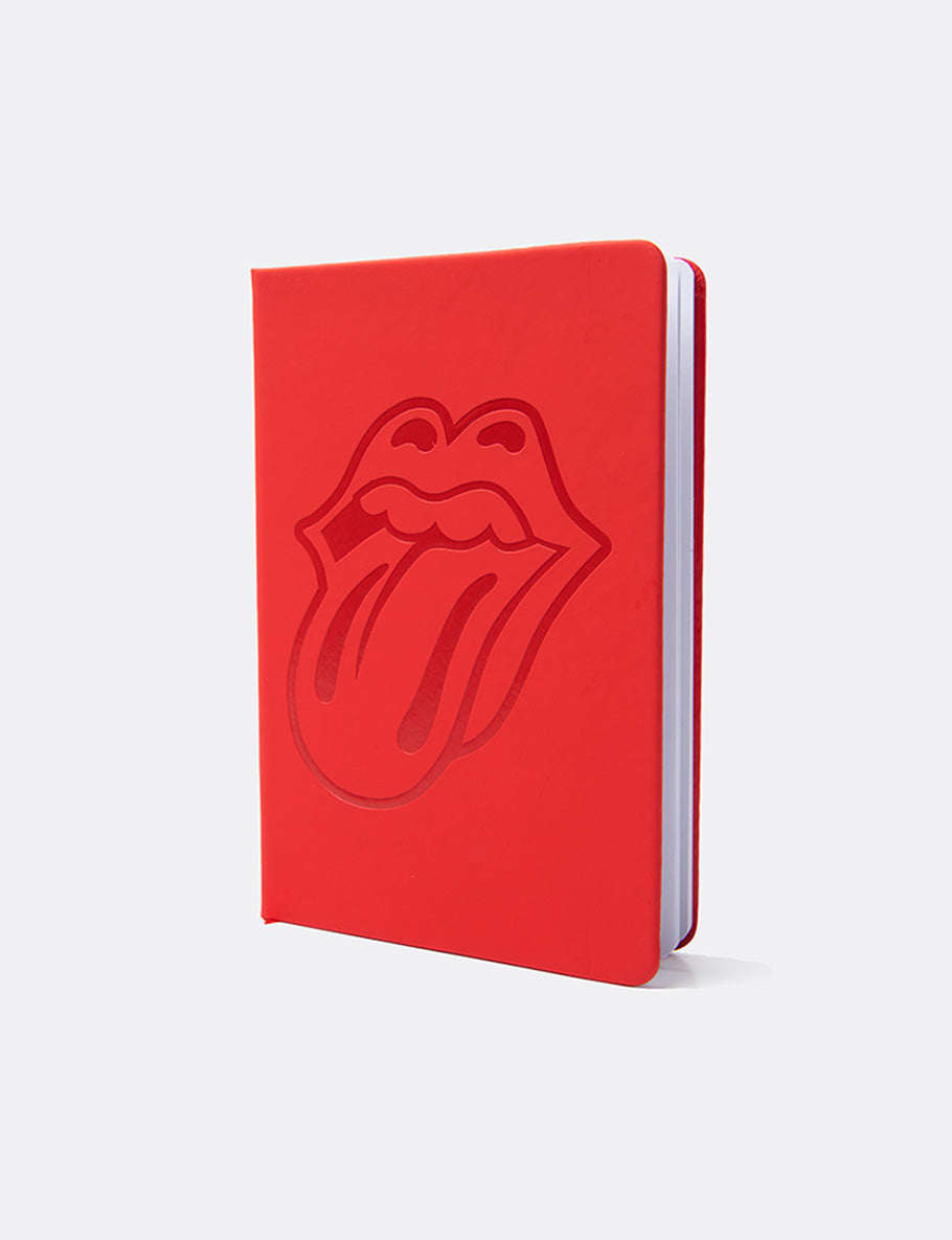 Stones Red Tongue A5 Notebook Front
