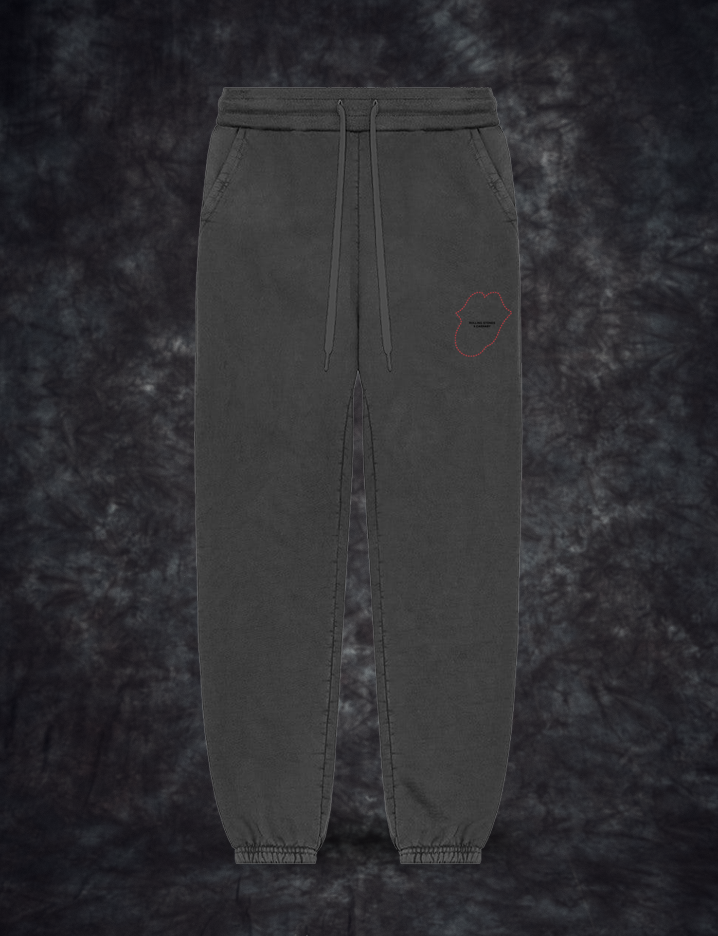 No9 Tongue Outline Embroidered Sweatpants