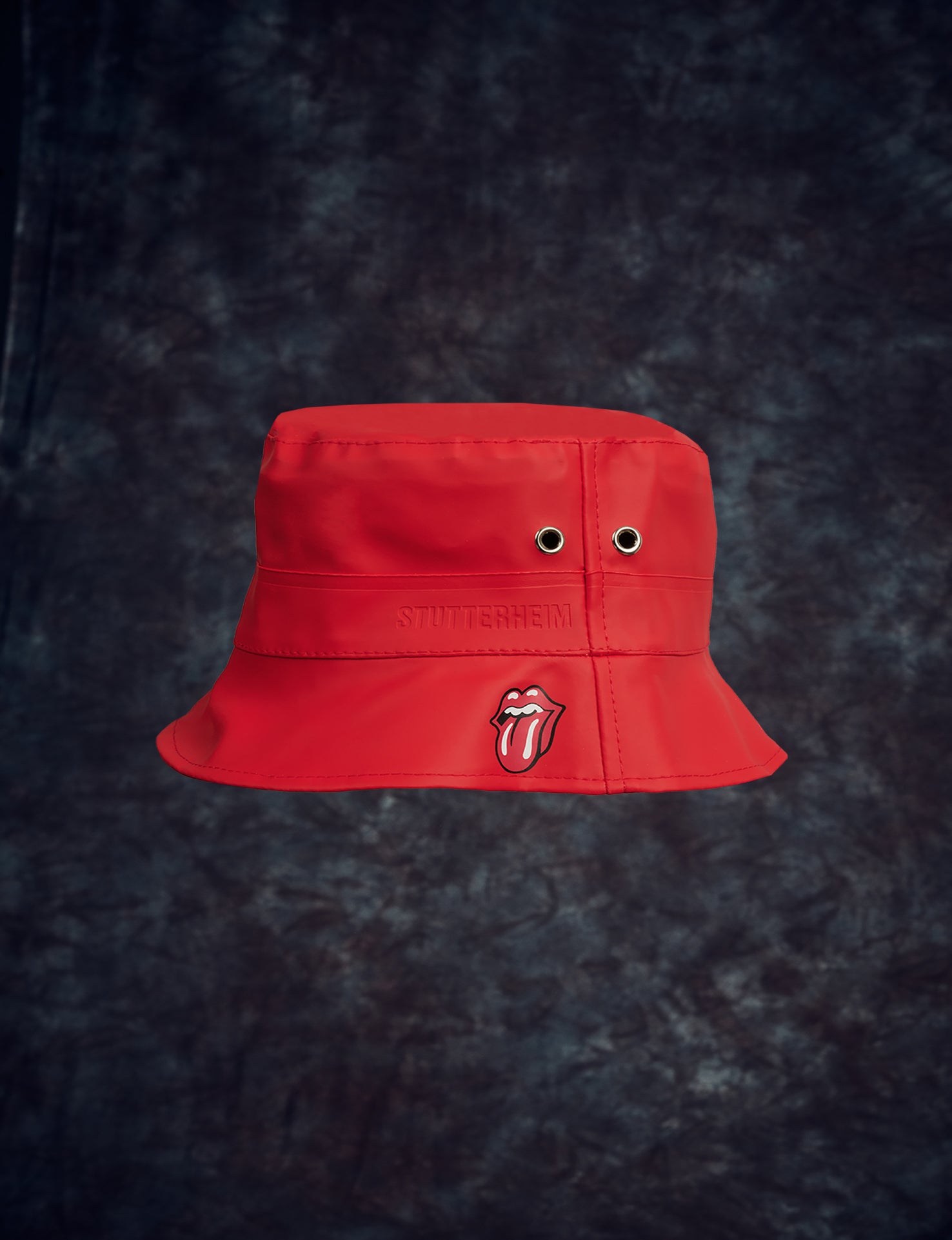 Stutterheim x Stones Red Bucket Hat
