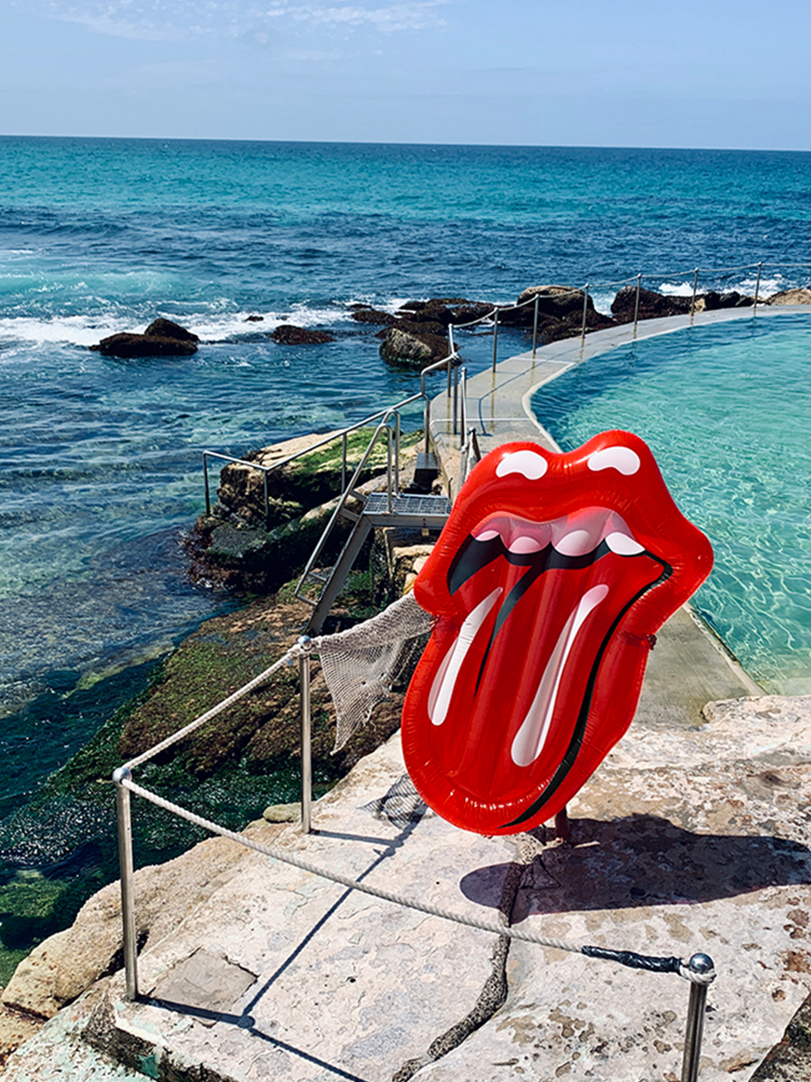 Stones x Sunnylife Classic Tongue Deluxe Lie-On Float