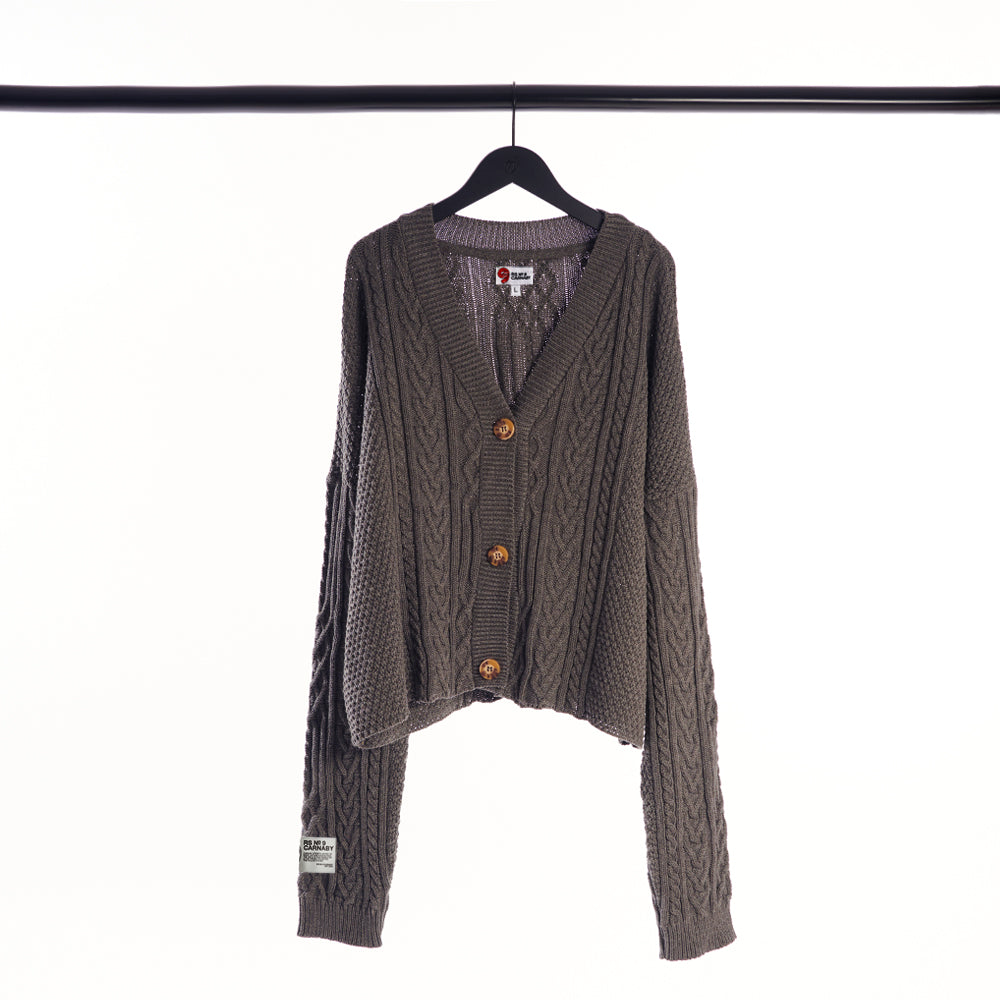 Classic Stones Cable Knit Cardigan