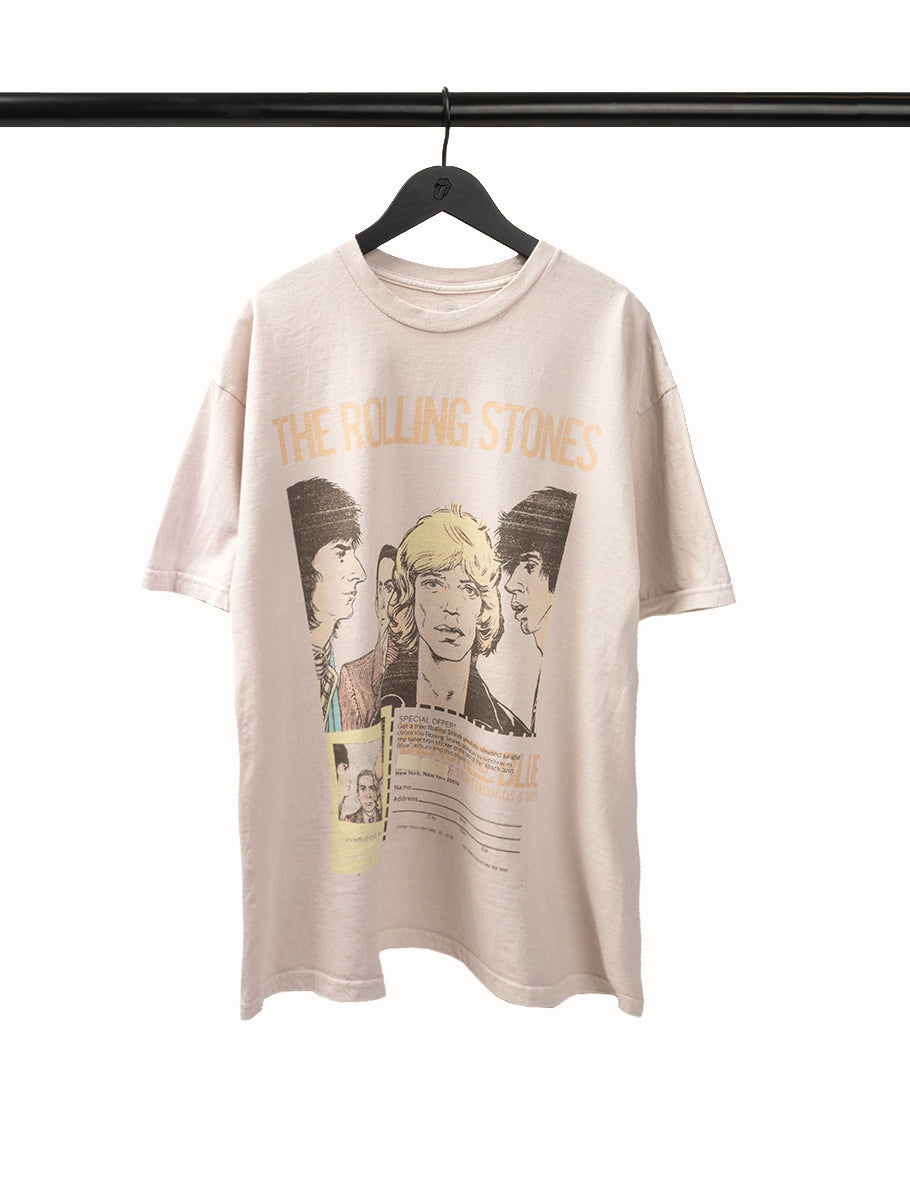 Pop Art Black And Blue T-Shirt
