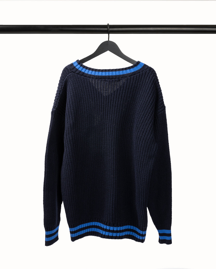 It's Only Rock N Roll College Knitwear Sweater Back