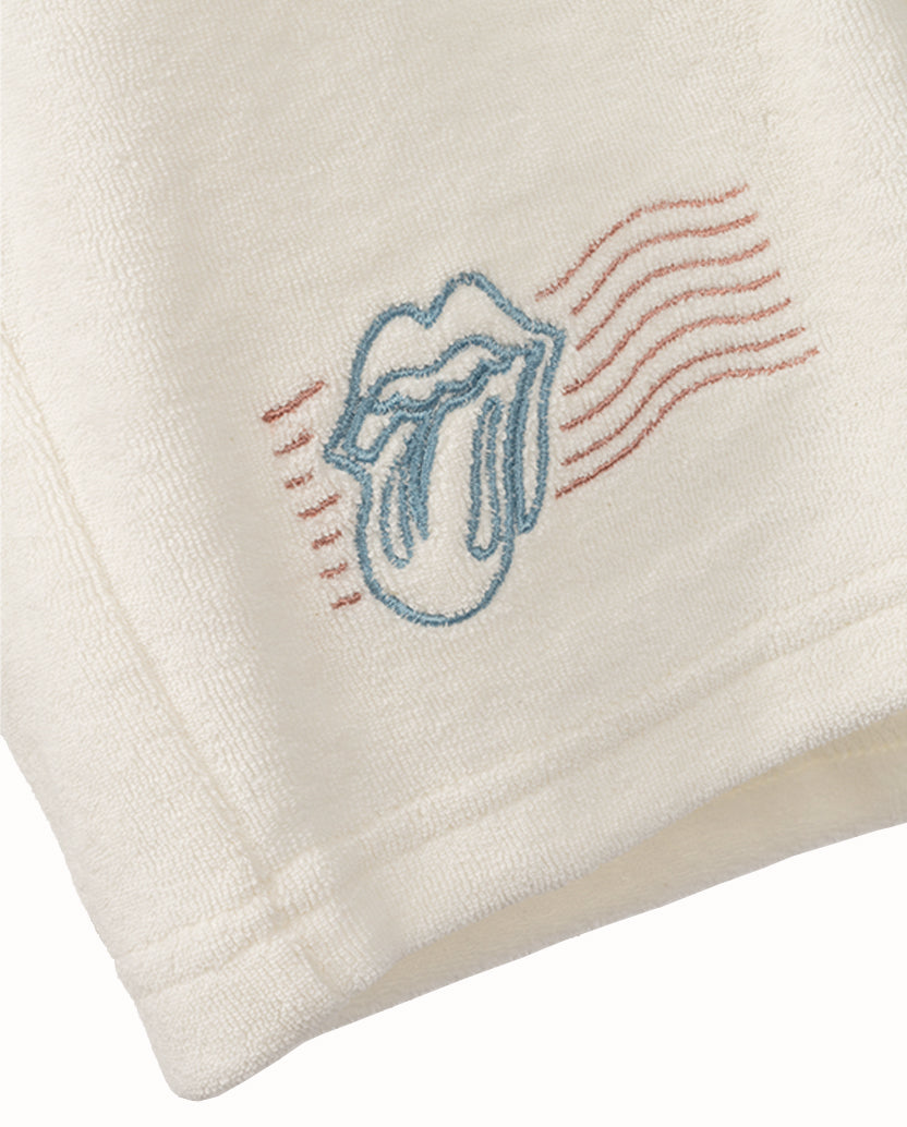 Embroidered Stamp Logo Terry Shorts Detail