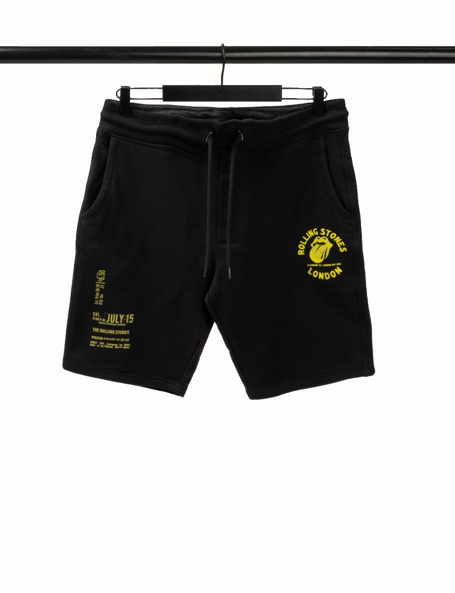 London Ticket Print Shorts