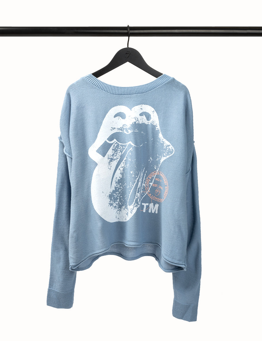 Classic Tongue Stamp Knit Sweater