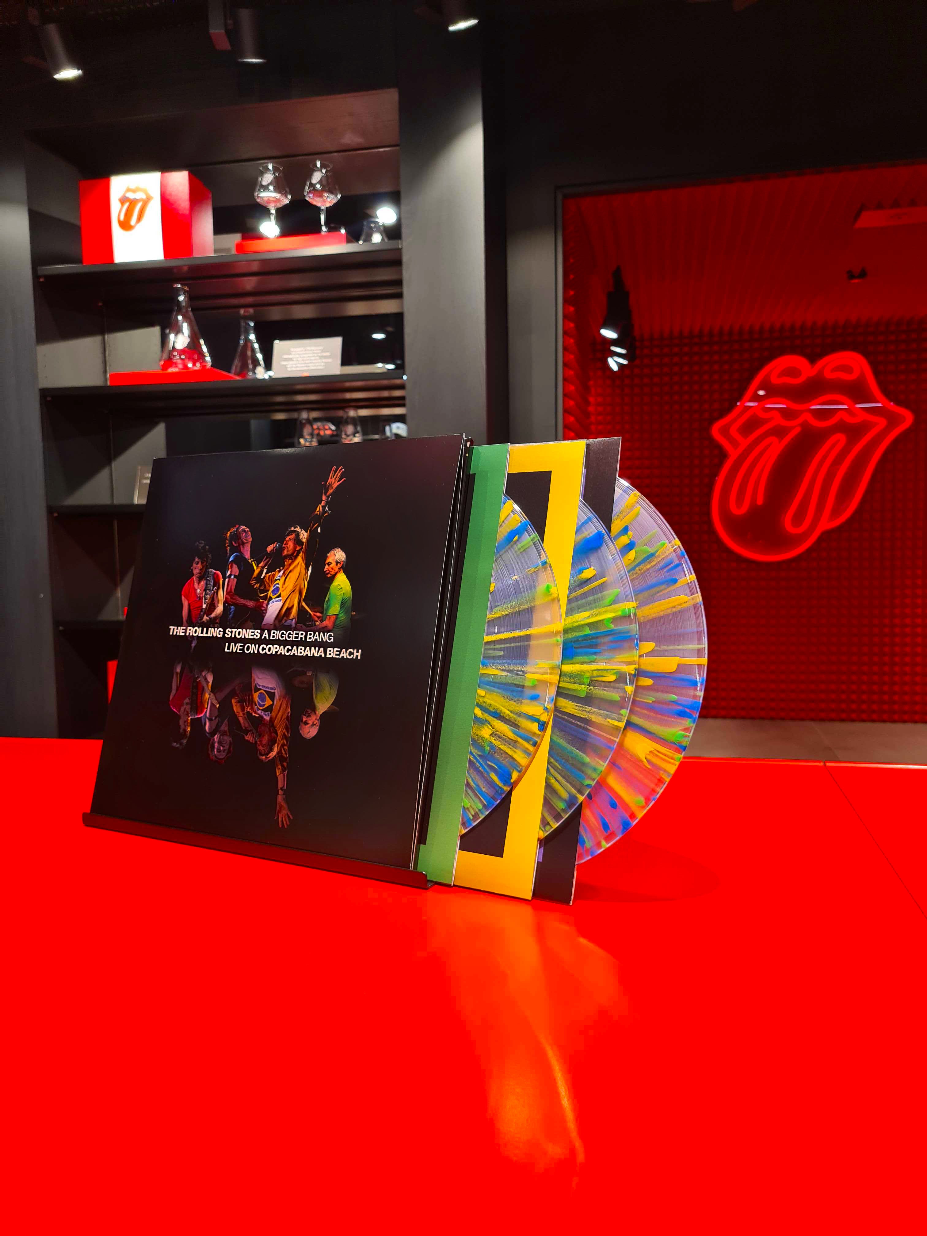 A Bigger Bang 3LP Splatter Vinyl Side