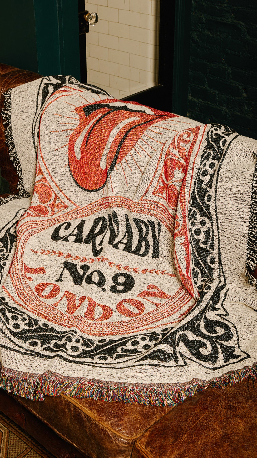 RS No. 9 Woven Blanket Lifestyle