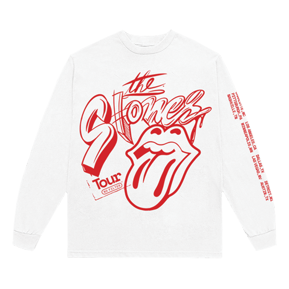 Rolling stones no filter tour deals shirts
