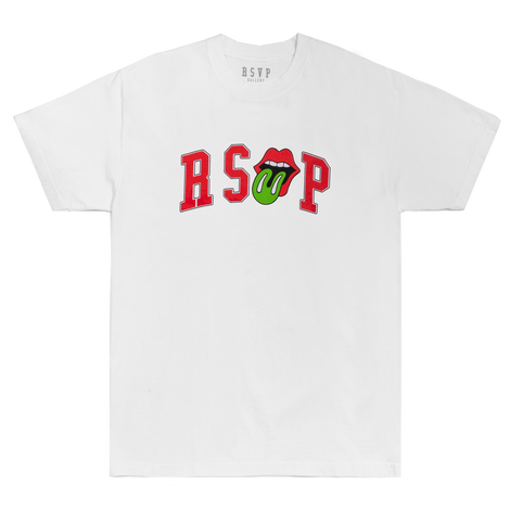 RSVP GALLERY X STONES ARCH LOGO T-SHIRT Front