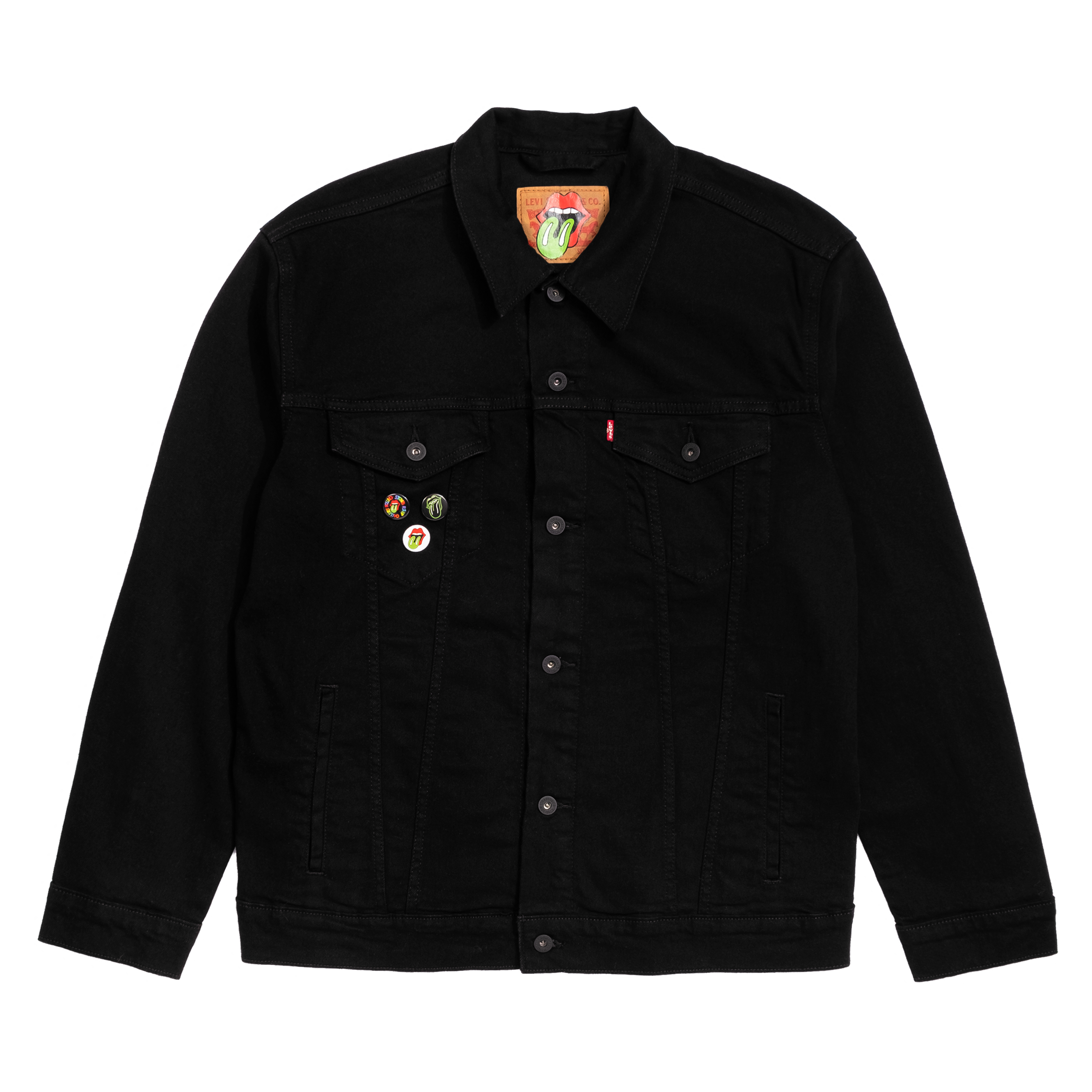 RSVP GALLERY X STONES DENIM TRUCKER JACKET - The Rolling Stones RSVP GALLERY X STONES DENIM TRUCKER JACKET - The Rolling Stones