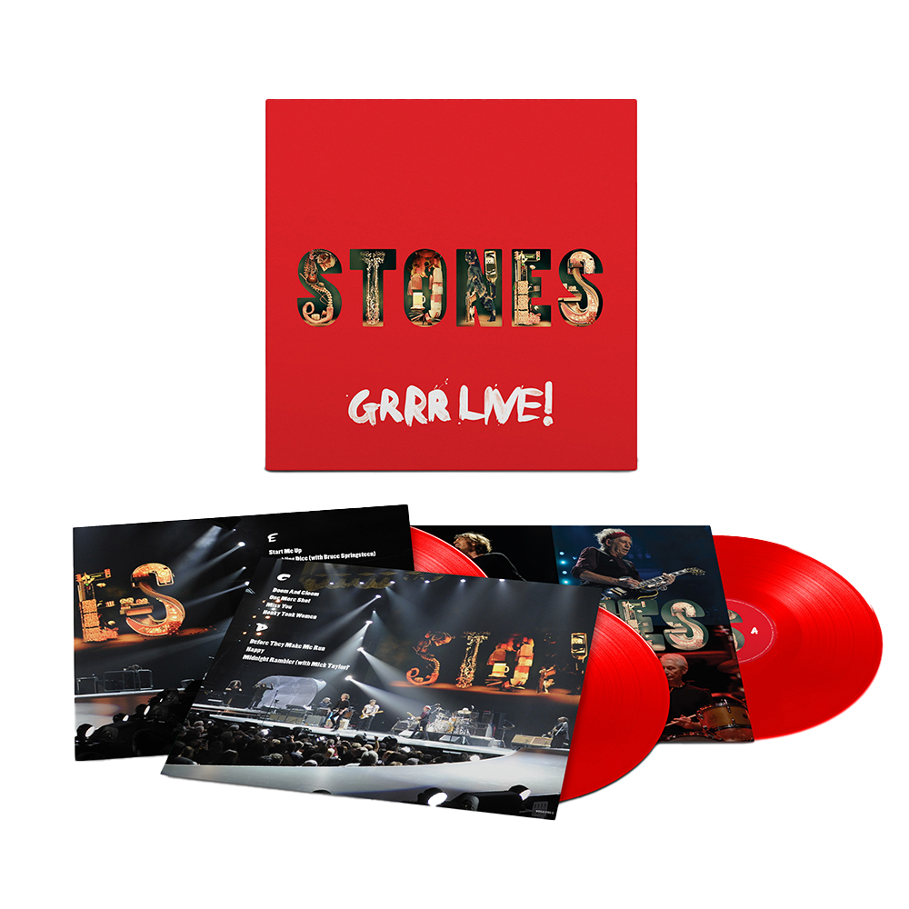 Live! Exclusive Red Limited Edition 3LP – The Rolling