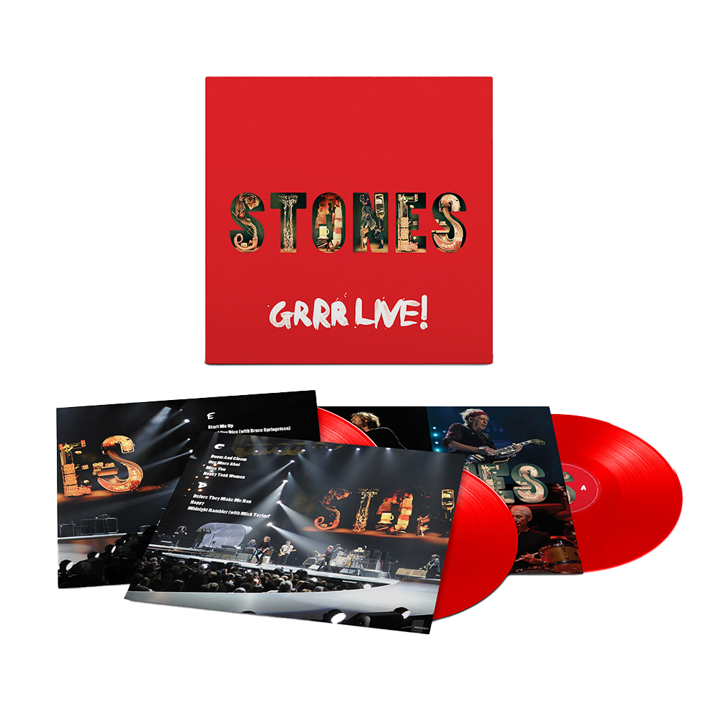 GRRR Live! Exclusive Red Limited Edition 3LP - The Rolling Stones GRRR Live! Exclusive Red Limited Edition 3LP - The Rolling Stones