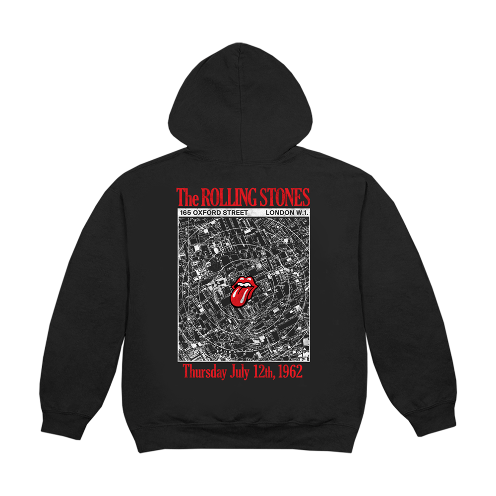 Marquee Club 60th Map Hoodie Back
