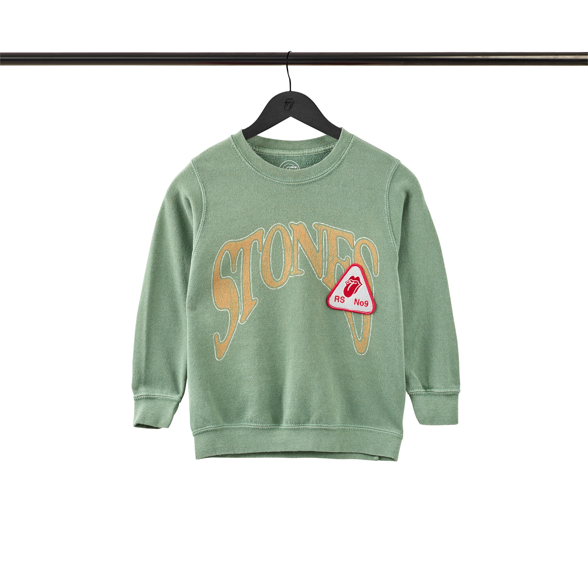 RS No9 Patch Kids Crewneck Front