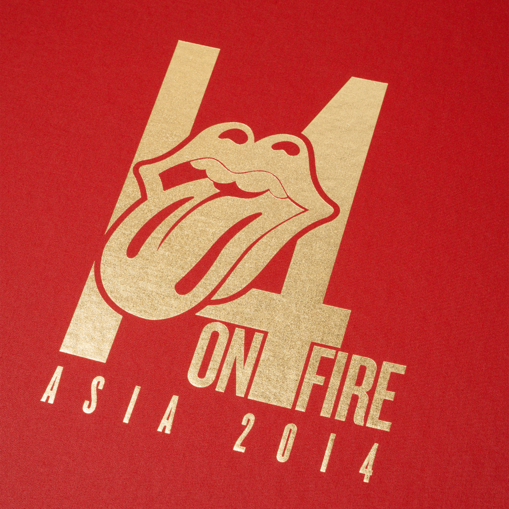 Rolling Stones Deluxe Asian Tour Poster Set Detail