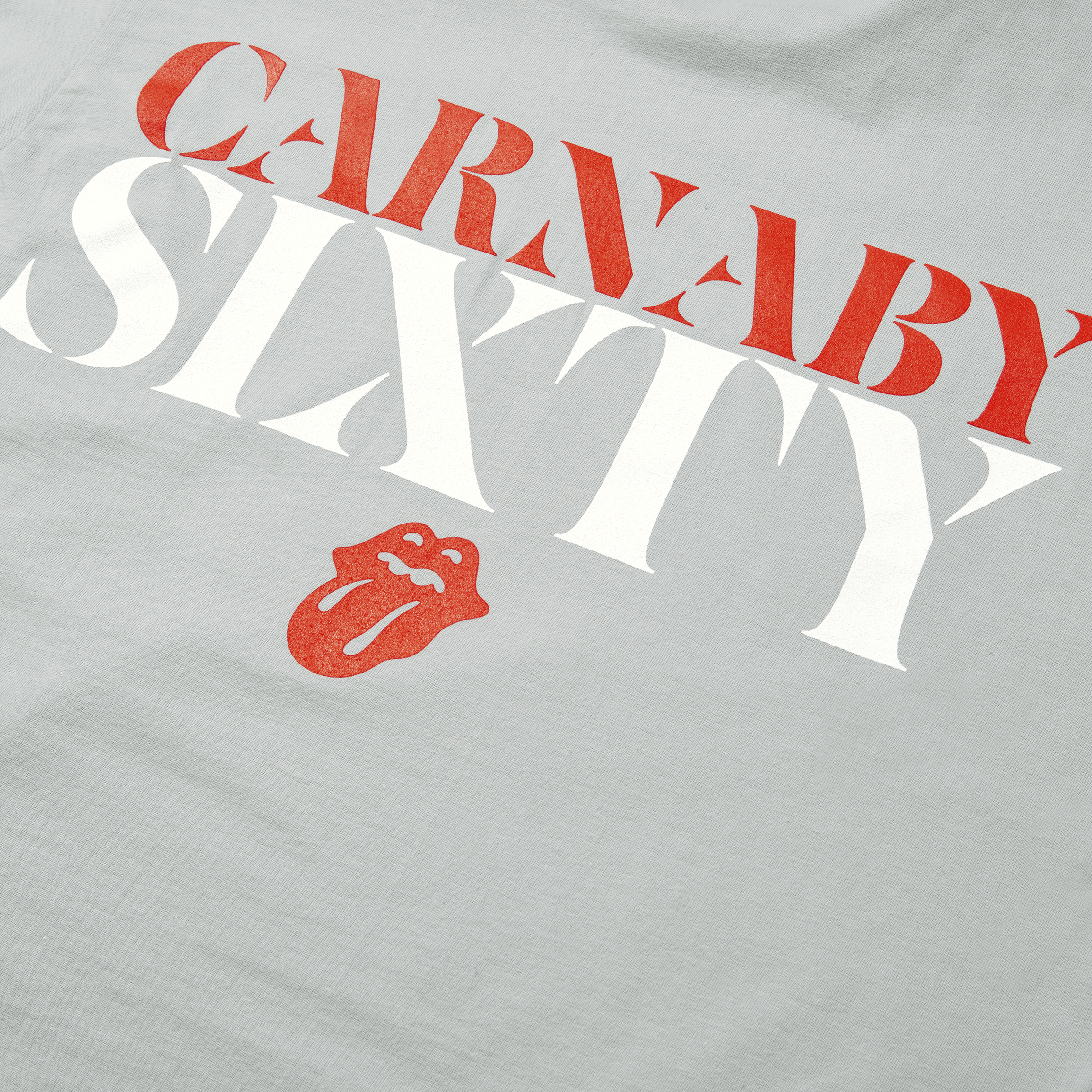 SIXTY Logo Rolling Stones T-Shirt Back Detail