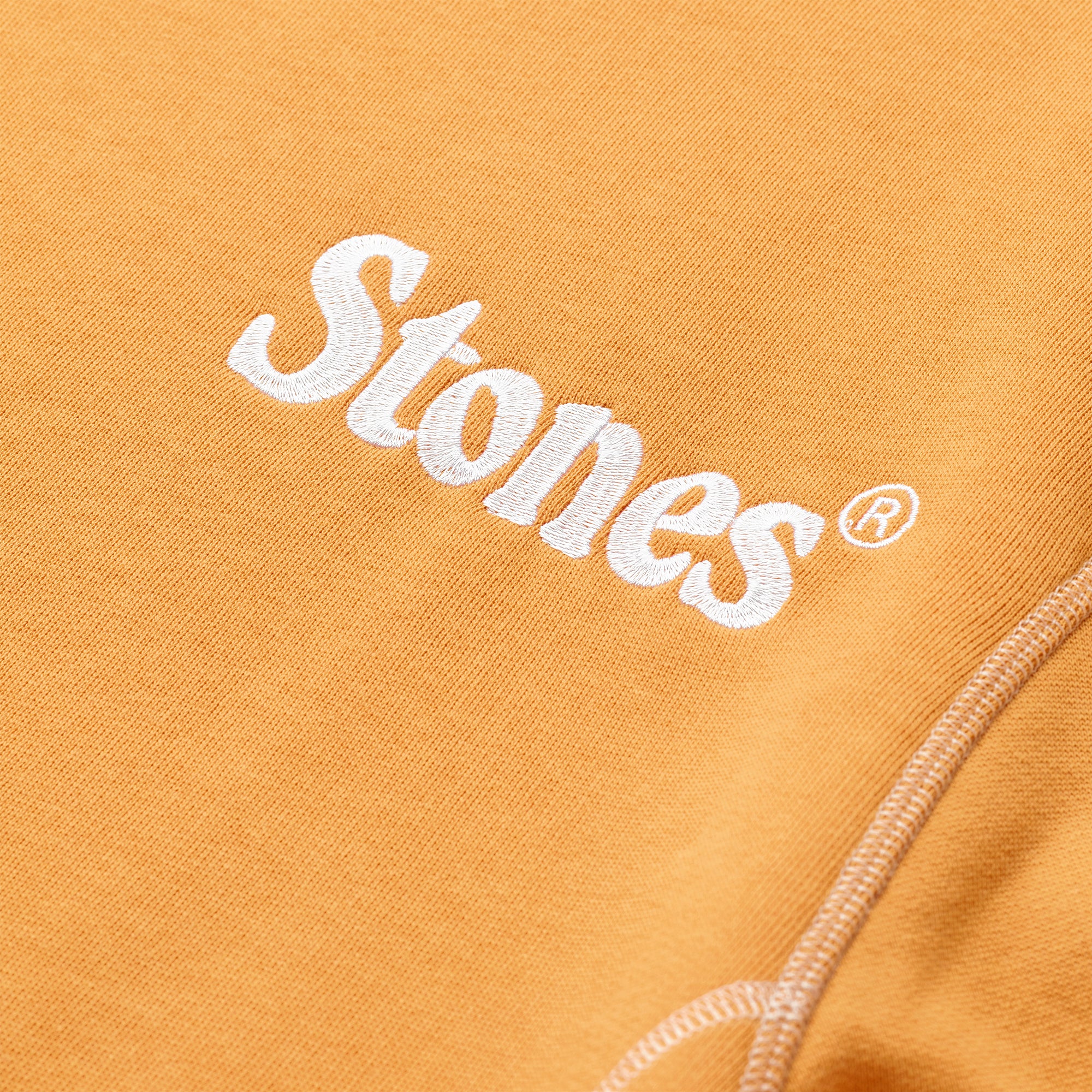 Stones Contrast Stitch Crewneck Detail 3