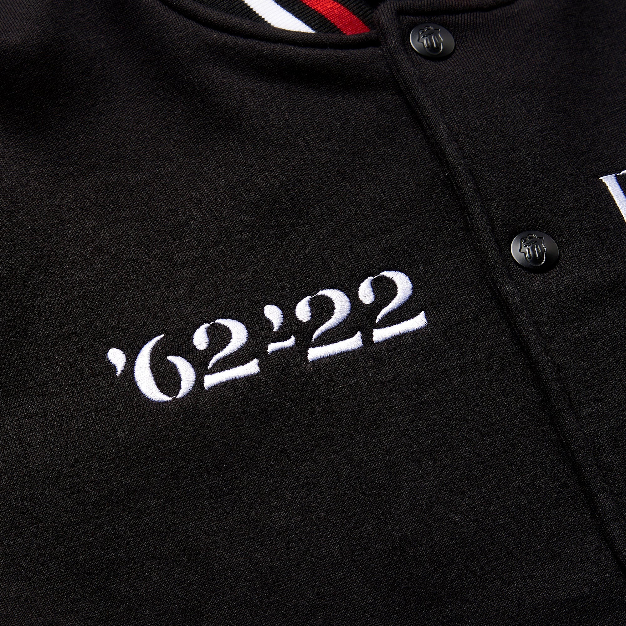 SIXTY Anniversary Logo Varsity Jacket Detail 1