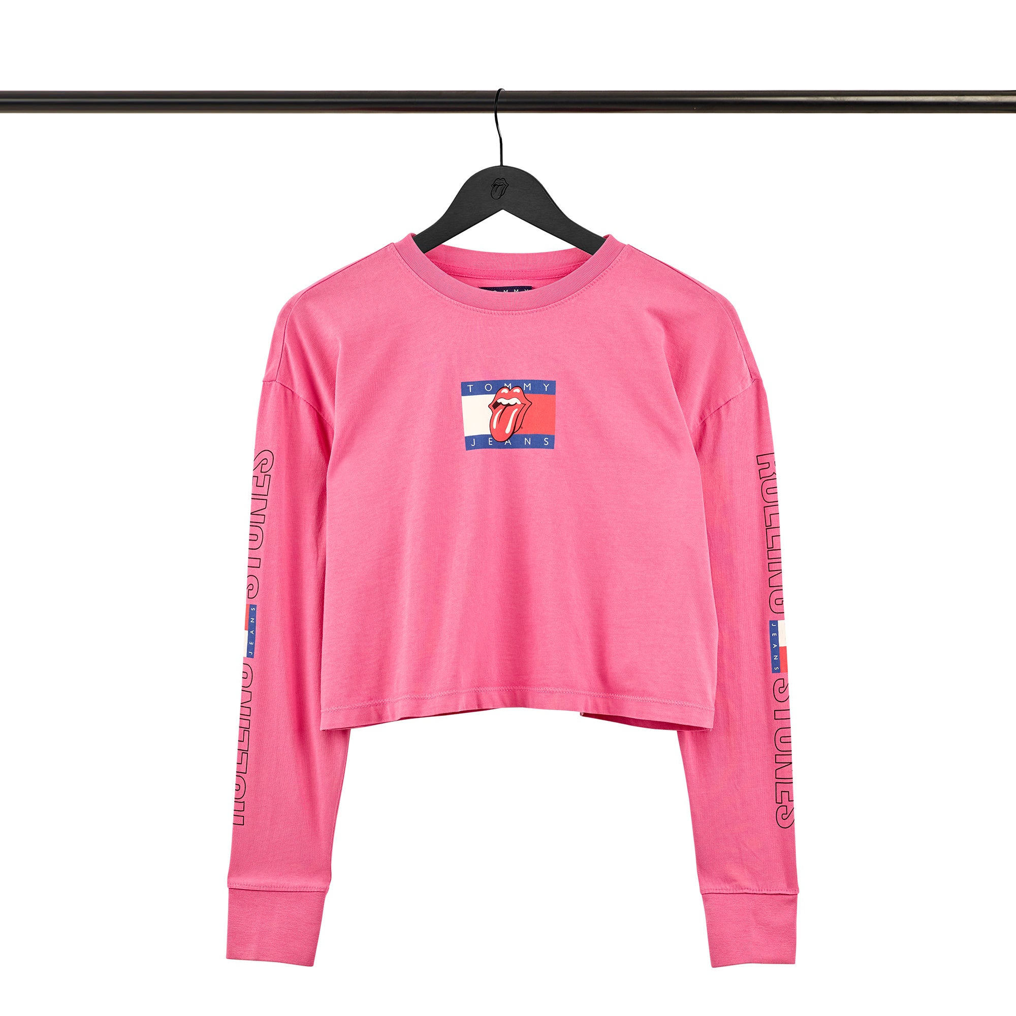 Stones x Tommy Hilfiger Crop Long Sleeve Shirt Front