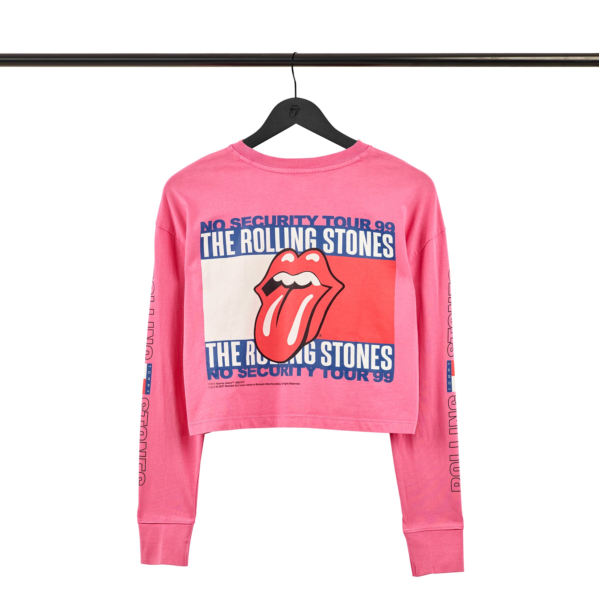 Stones x Tommy Hilfiger Crop Long Sleeve Shirt Back