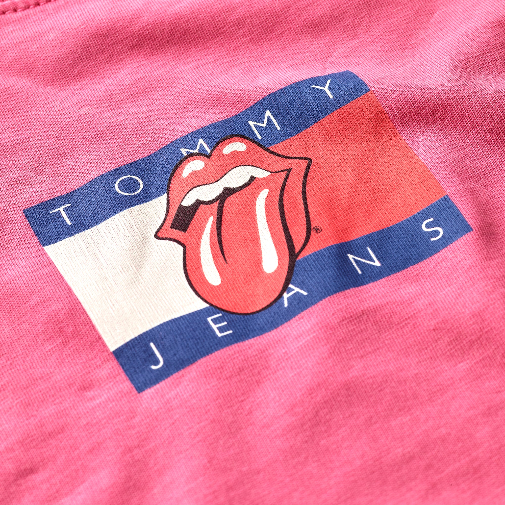 Stones x Tommy Hilfiger Crop Long Sleeve Shirt Detail