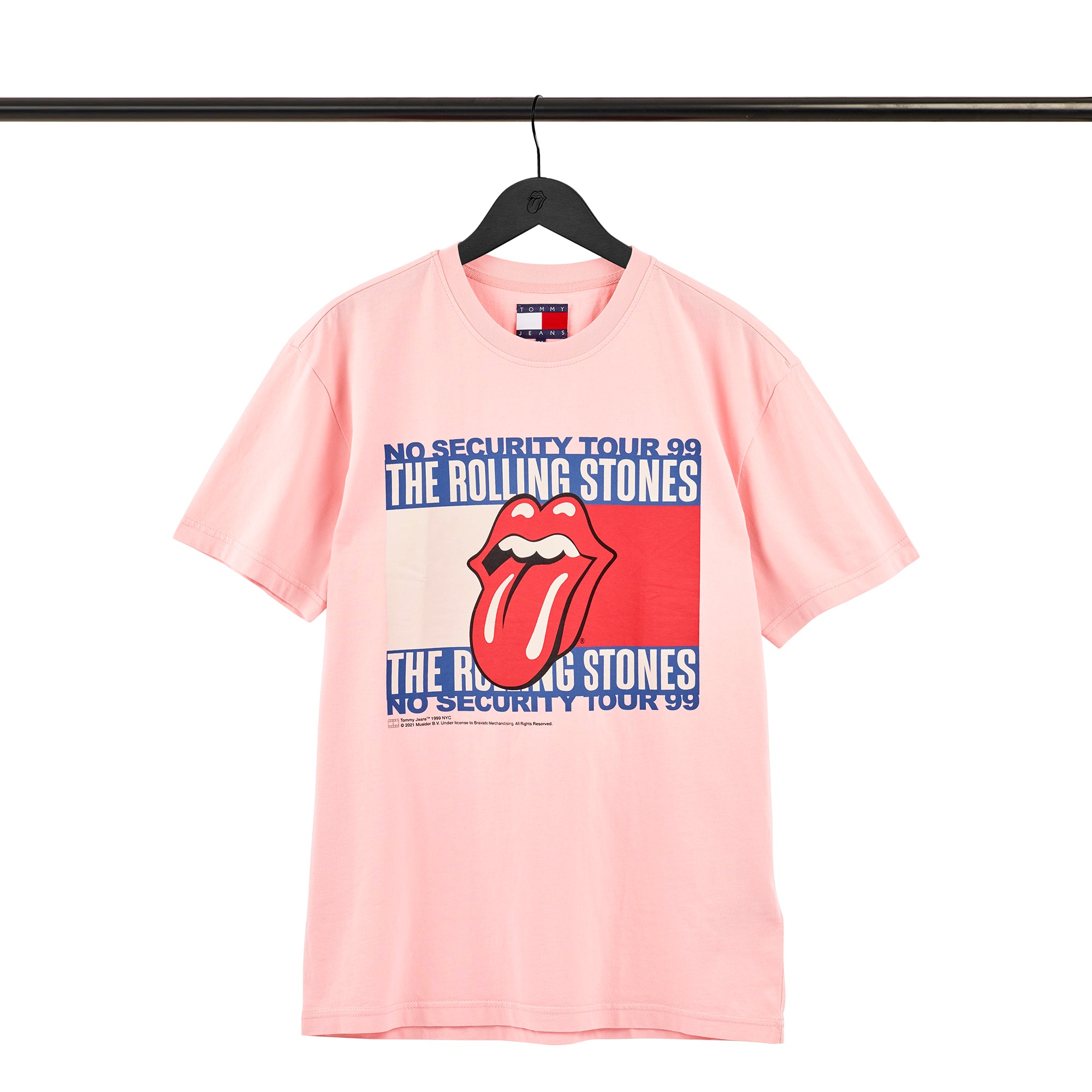 Stones x Tommy Hilfiger Duchess Pink T-Shirt Front
