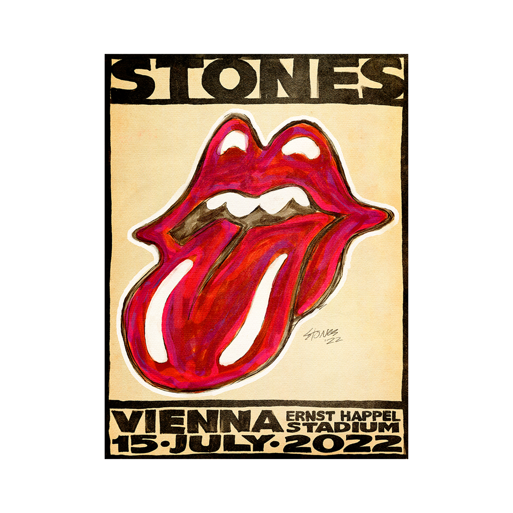 Vienna SIXTY Tour 2022 Lithograph