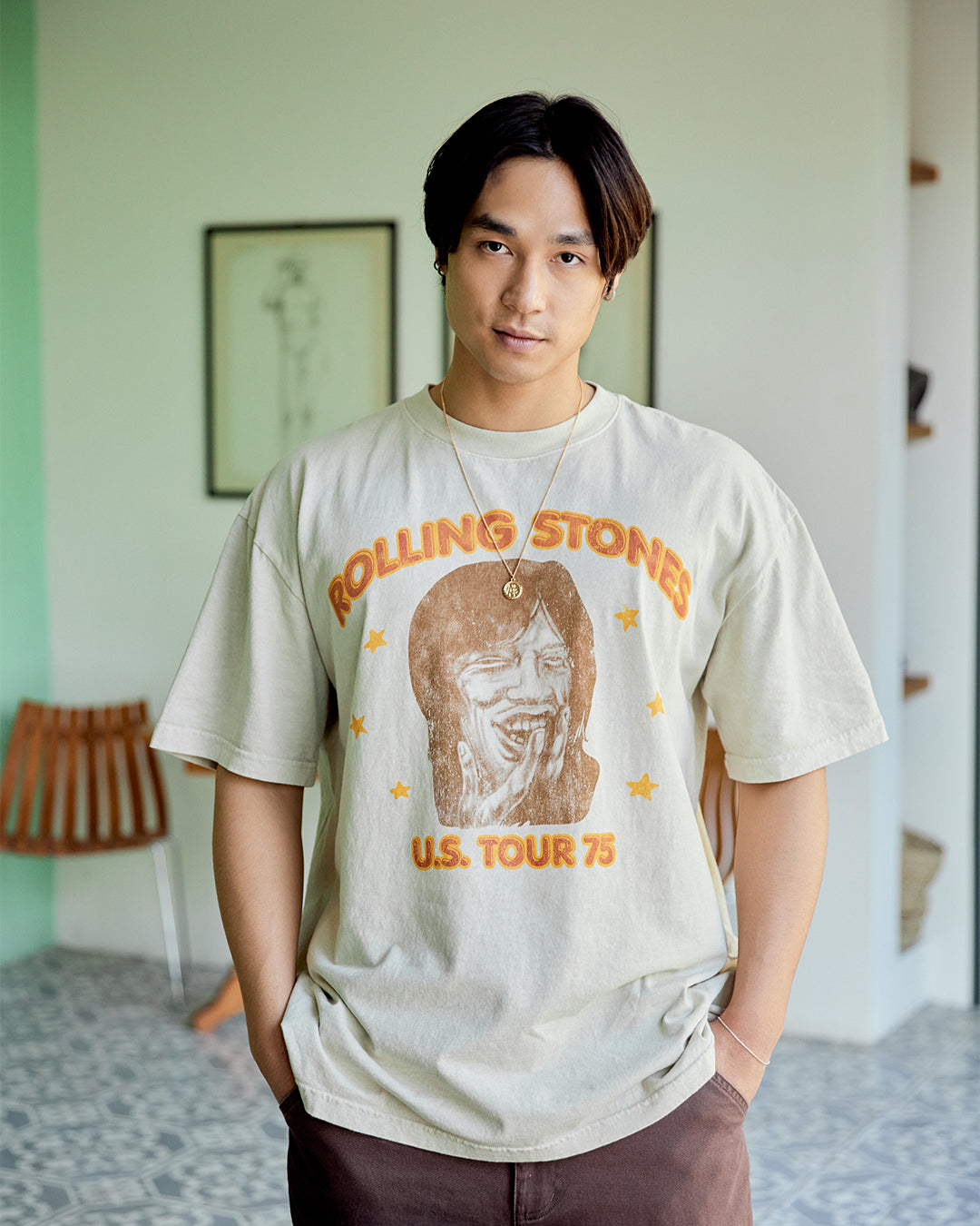 '75 US Tour Mick T-Shirt