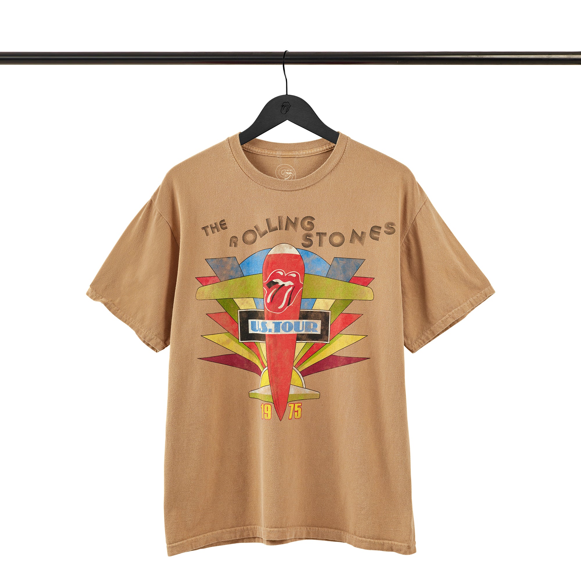 US Tour '75 Airplane Logo T-Shirt