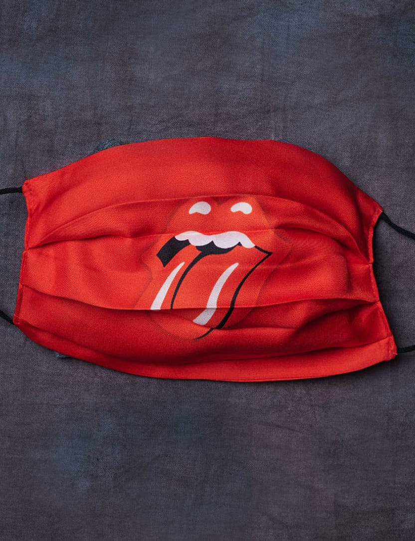 Silk Face Mask Front