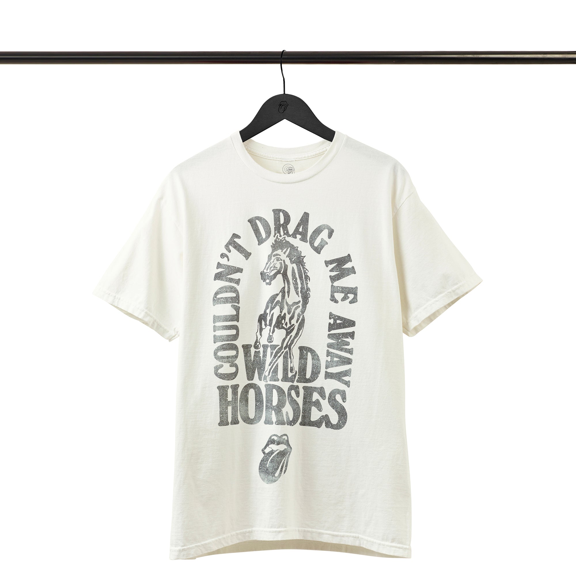 Wild Horses White T-Shirt Front