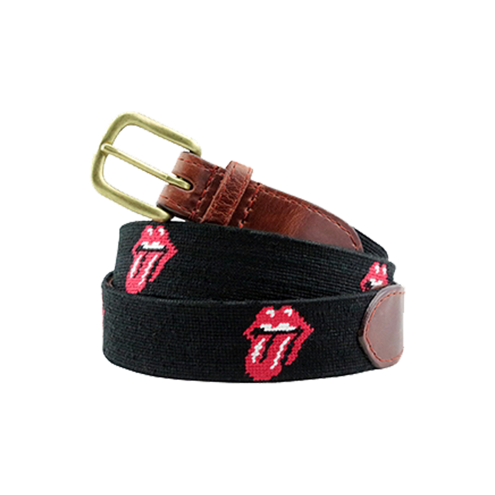 Rolling Stones Needlepoint Belt