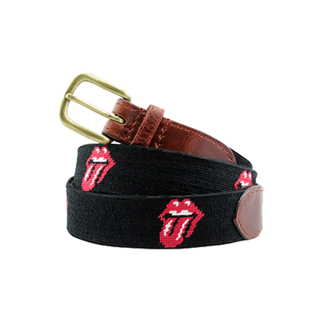 Rolling Stones Needlepoint Belt