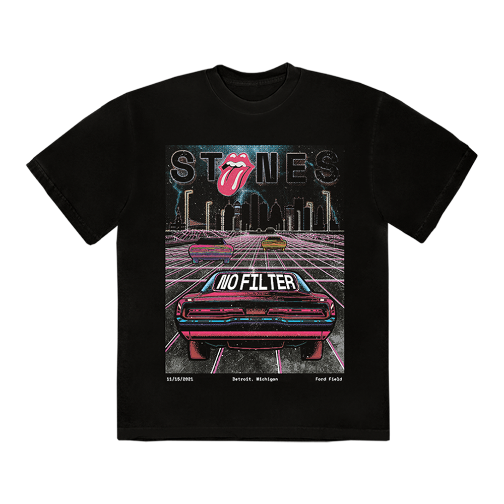 Detroit No Filter Tour 2021 T-Shirt