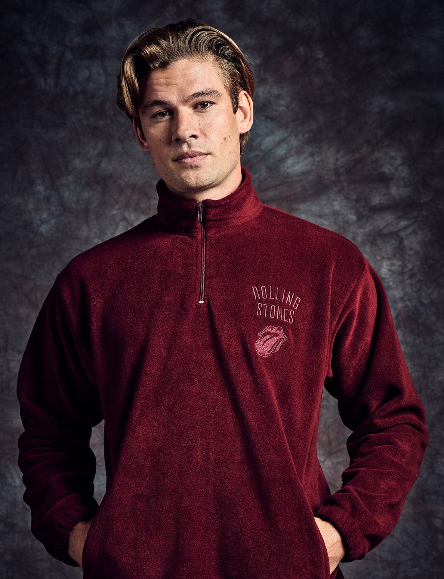 Polar Fleece Red Pullover