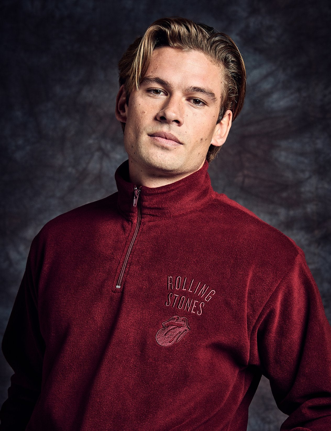 Polar Fleece Red Pullover