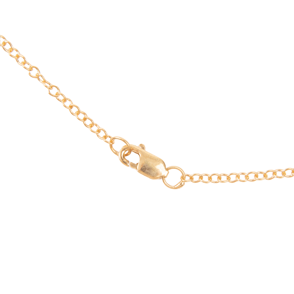 Gold Classic Tongue Necklace Clasp