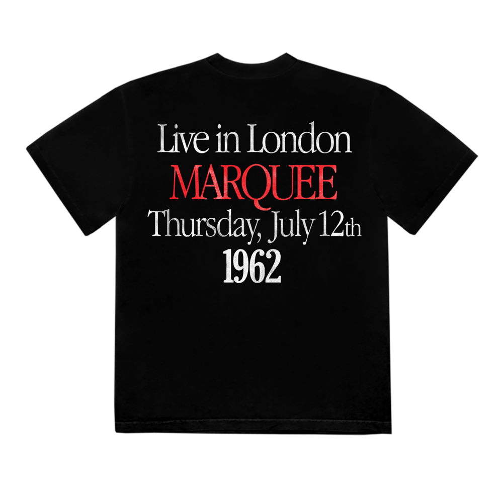 Marquee Club 60th Live in London Show T-Shirt Back 