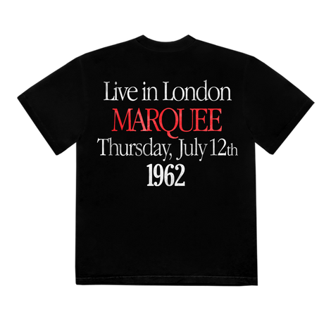 Marquee Club 60th Live in London Show T-Shirt Back 