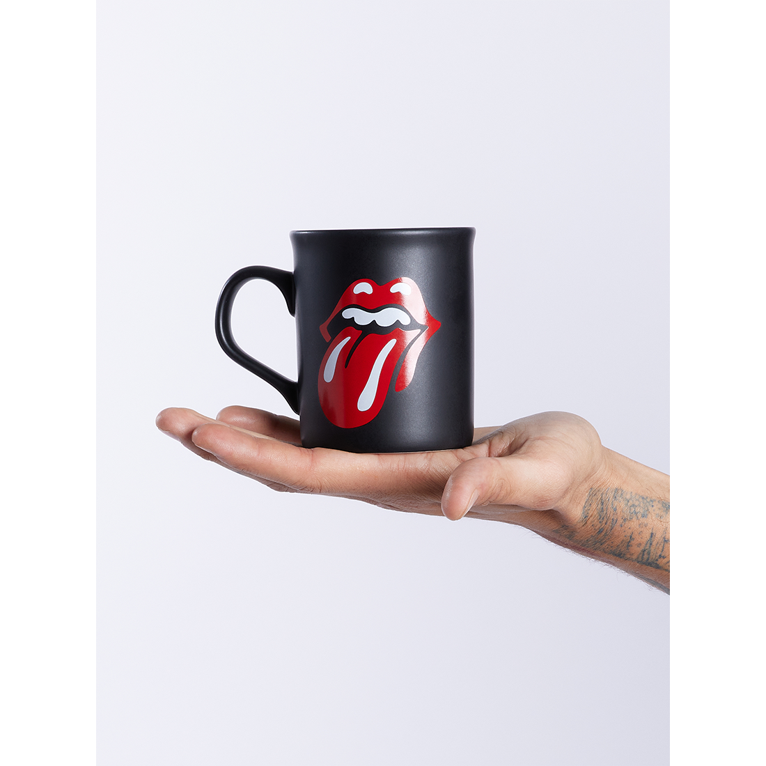 SIXTY Black Tour Mug Front Model