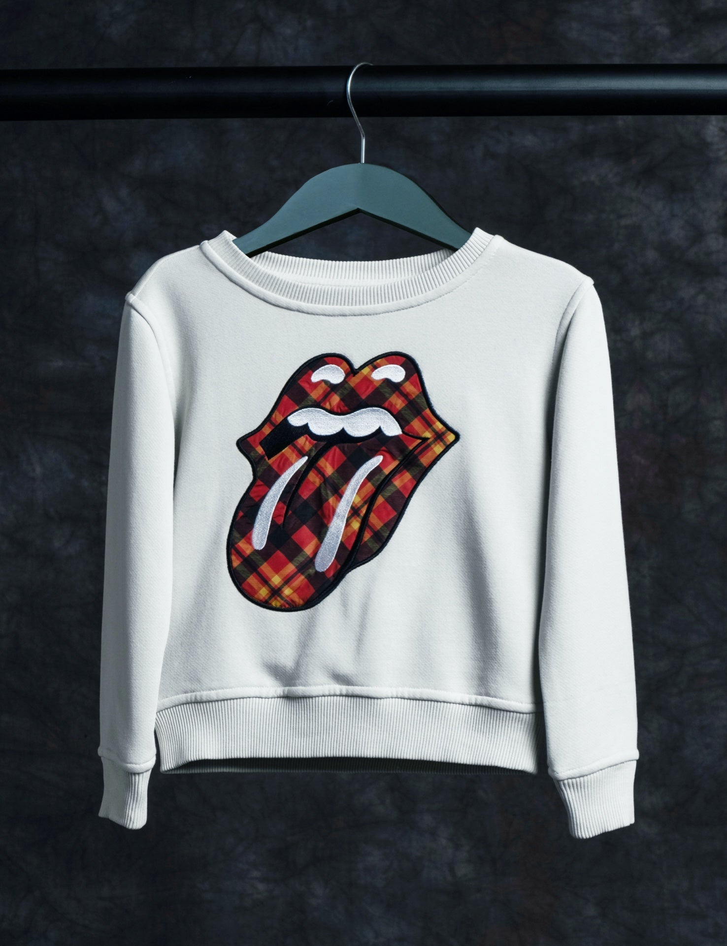 Kids Plaid Applique Pullover