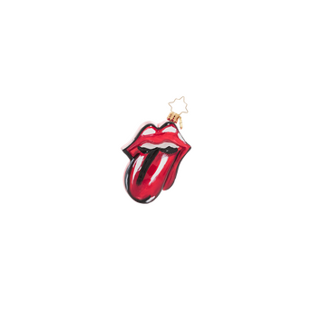 Radko x Rolling Stones No Filter Licks Gem Ornament Front 