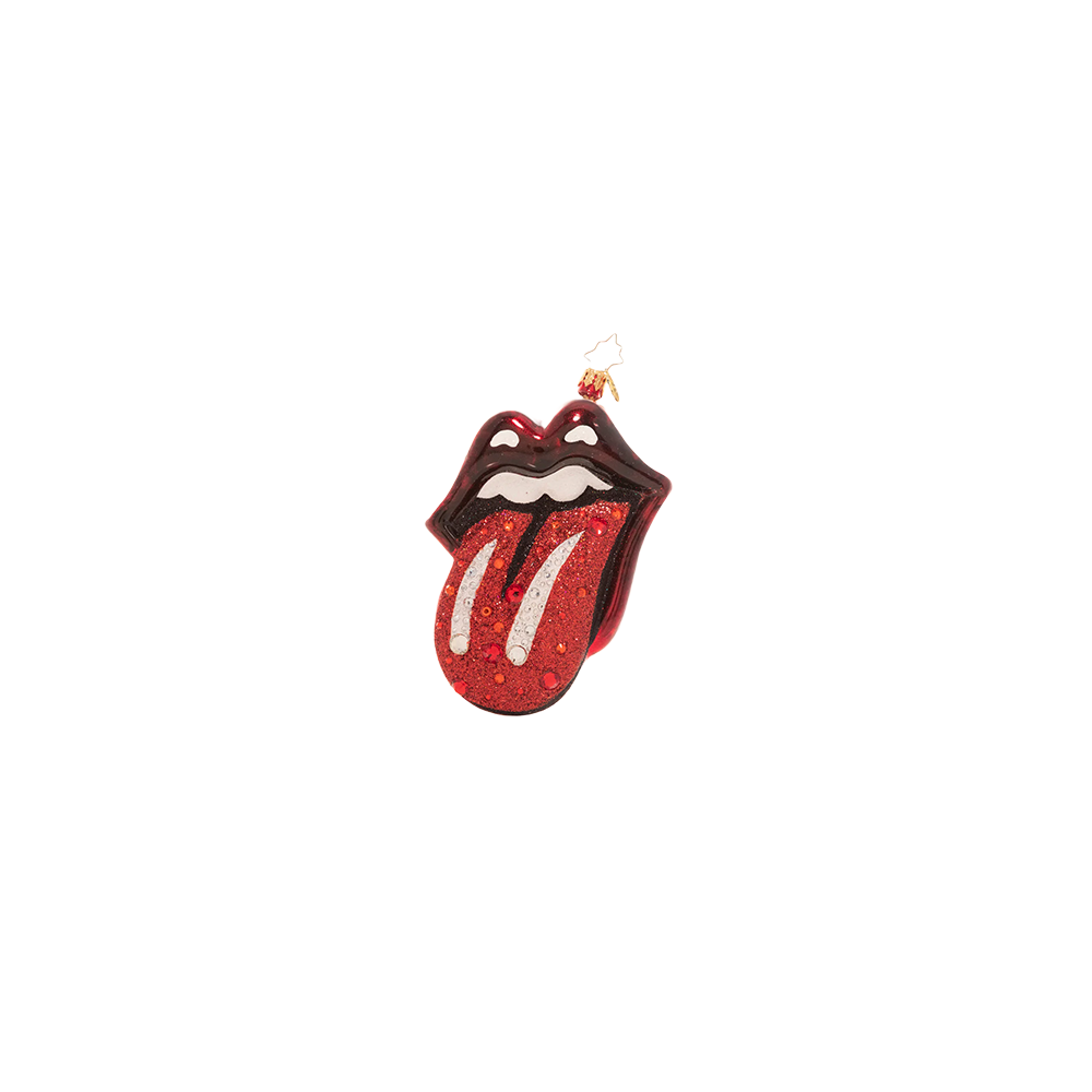 Radko x Rolling Stones Diamond Anniversary Ornament Front