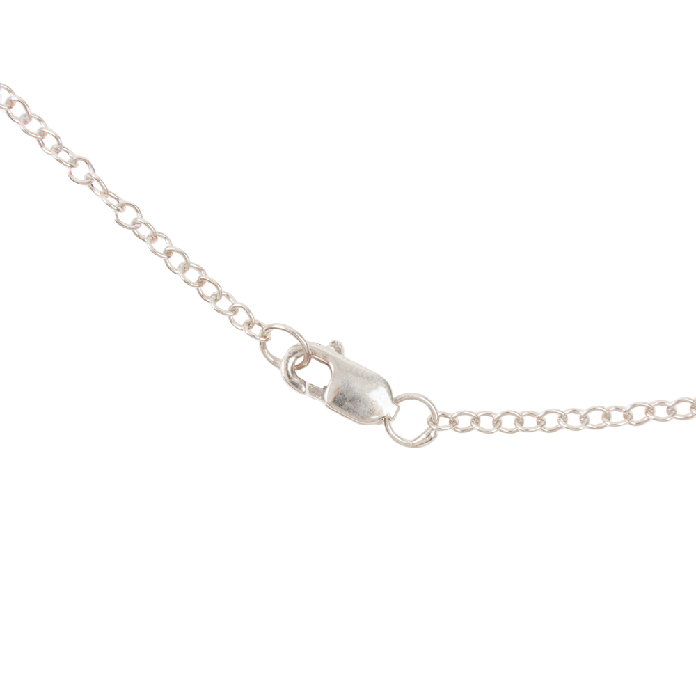 Silver Classic Tongue Necklace Clasp