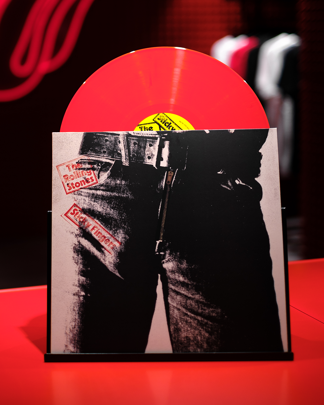 The Rolling Stones – Sticky Fingers (Carnaby Street Exclusive Stones Red Vinyl) (Half Speed Master 180g Vinyl)